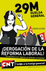 29. März 2012: Generalstreik in Spanien