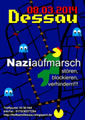 2. Naziaufmarsch am 8. März 2014 in Dessau