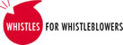 Kampagne „Whistles for Whistleblowers“