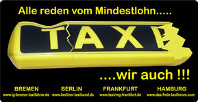 Mindestlohn im Taxigewerbe