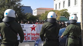 Griechenland: Polizeiterror gegen Studenten, wie 1973