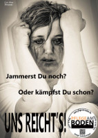 Plakat der freiburger Protestaktion Pflege am Boden 2015