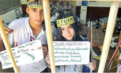 Studierendenproteste in Paraguay 2016