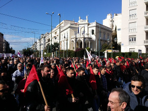Generalstreikdemo Athen 14.12.2017 - PAME