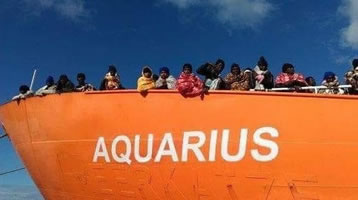 Seenotschiff "Aquarius"