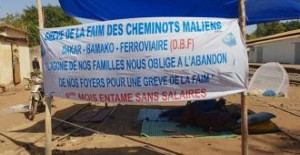 Hungerstreik malischer Eisenbahner seit dem 18.12.2018 wegen 10 Monaten ohne Lohn