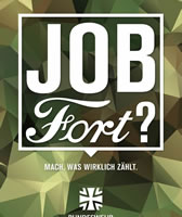 „Job Fort?“ Bundeswehr-Werbeaktion vor Ford in Köln (und auf deren Homepage)
