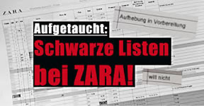 ver.di Zara Infoblog: ZARA führt interne Schwarze Listen über seine Mitarbeiter*innen!