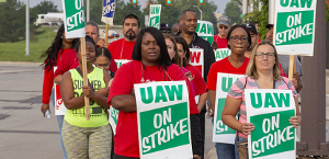 Der Streik der GM Belegschaft in den ganzen USA hat am 16.9.2019 begonnen