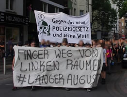 Demonstration am 5. Juli in Dortmund gegen Polizeirepression