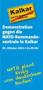 Protestaktion am 3. Oktober in Kalkar