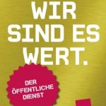 Wir sind es wert Logo