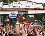 KAMPAGNE GEGEN DIE MASSENENTLASSUNG BEI GENERAL MOTORS IN BRASILIEN