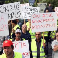 Streik der Bauarbeiter in Zypern