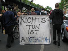 AStA TU Berlin unterstützt langzeitstudentische Anliegen beim Internationalen Kampf- und Feiertag der Arbeitslosen