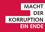 Macht der Korruption ein Ende