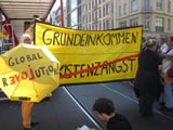 Demonstration am 14. September 2013: Grundeinkommen ist ein Menschenrecht!