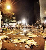 Streik der Straßenreinigung von Rio de Janeiro