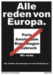 "Alle reden von Europa. Wir nicht. Wir schaffen alle Autozüge und viele Nachtzüge ab. DB"