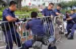 hongkong abbau barrikaden