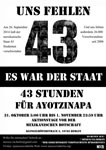 "Uns fehlen 43" - 43 Stunden für die verschwundenen Studenten von Ayotzinapa