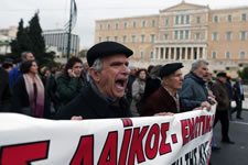 Generalstreik in Griechenland am 27.11.2014