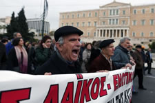 Generalstreik in Griechenland am 27.11.2014