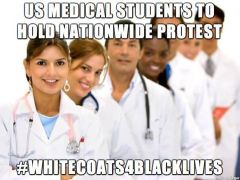 WHITECOATS4BLACKLIVES