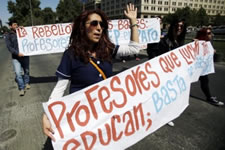 LehrerInnen streiken in ganz Chile