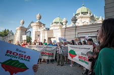 Protest gegen Rosia Montana in Rumänien