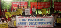 marutiarbeiter demo