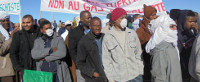 demo gegen fracking algerien