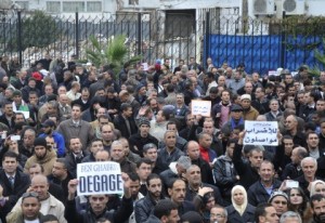 neue lehrerstreiks tunis