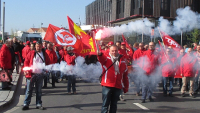 Streikdemonstration Lüttich