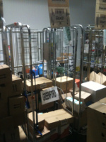 Versand Ort der Zeitarbeit