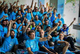 Telefonicabesetzung Barcelona Mai 2015