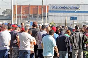 Protestcamp Daimler Brasilien - der 24. Tag im Juni 2015