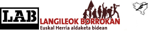 Das Logo der baskischen unahängigen Gewerkschaftsföderation LAB