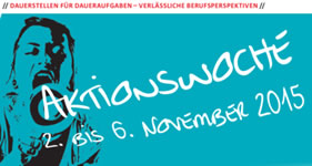 GEW: Aktionswoche Traumjob Wissenschaft 2. bis 6. November 2015