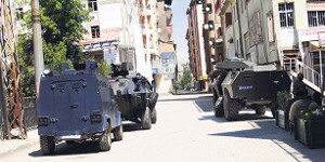 Stadt in der Osttürkei im August 2015 - Besatzungsregime