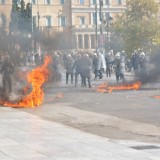 Generalstreik Athen 12.11.2015
