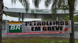 Petroleiros em Greve - Ölarbeiterstreik in Brasilien, November 2015