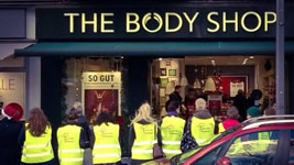 ver.di: Wir kämpfen für einen Tariflohn bei "The Body Shop"!