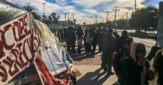 Lexmark-Streik in Juarez (Mexiko, Dezember 2015)
