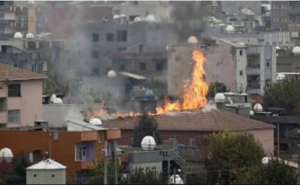 Das belagerte Cizre - unter den Todesopfern auch aktive Gewerkschaftskollegen im Januar 2016