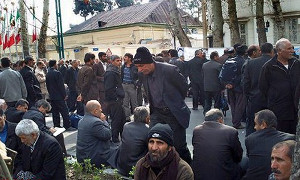 Streik gegen Privatisierung iranischer Zuckerfabrik am 27.2.2016