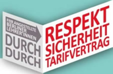 GEW Berlin: Angestellte Lehrkräfte fordern Respekt und Sicherheit durch einen Tarifvertrag