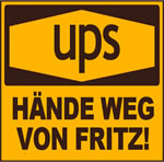 ups - Hände weg von Fritz! Aktion von Arbeitsunrecht