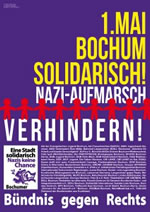 BOCHUM SOLIDARISCH! - 1. MAI 2016 - NAZIAUFMARSCH VERHINDERN!