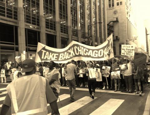 Lehrerstreik Chicago 2012